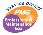 Logo PMG Service Qualité, maintenance gaz professionnelle